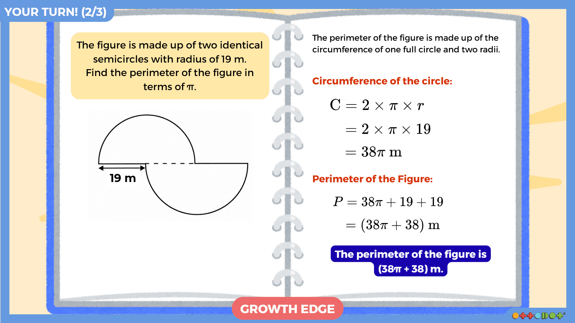 STAR framework Math practice example